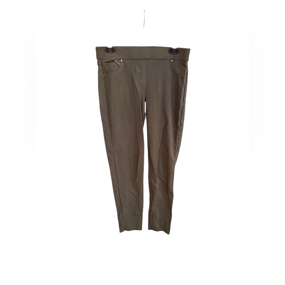 Olive Skinny Pants - Picture 1 of 4